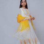 Italian georgette Anarkali Set