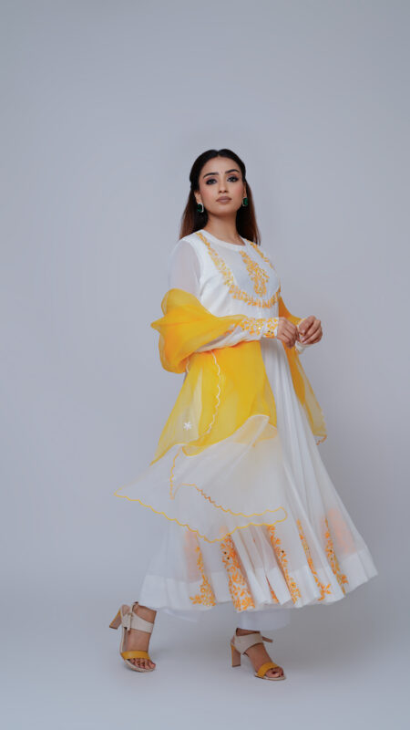 Italian georgette Anarkali Set